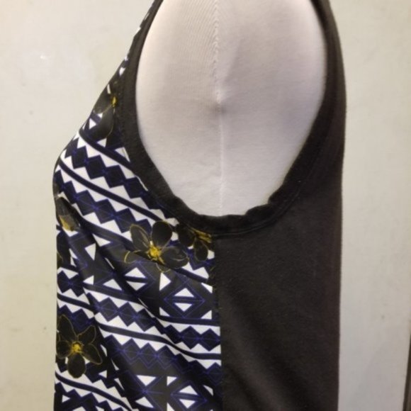 J.Crew retro print sleeveless top size S (40) - Picture 4 of 11